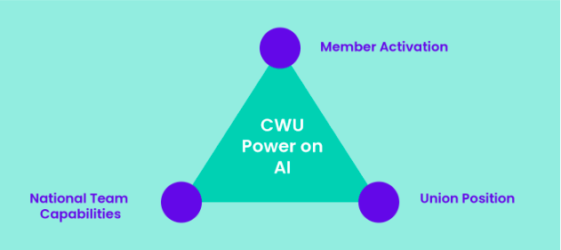 SImage of the triangle of relationship between national team capabilities, union position and member activation