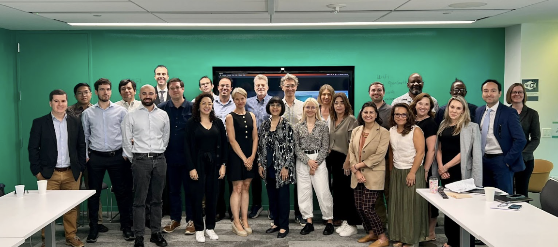 Photo of Global Data Barometer design workshop at the OpenGovHub in Washington.