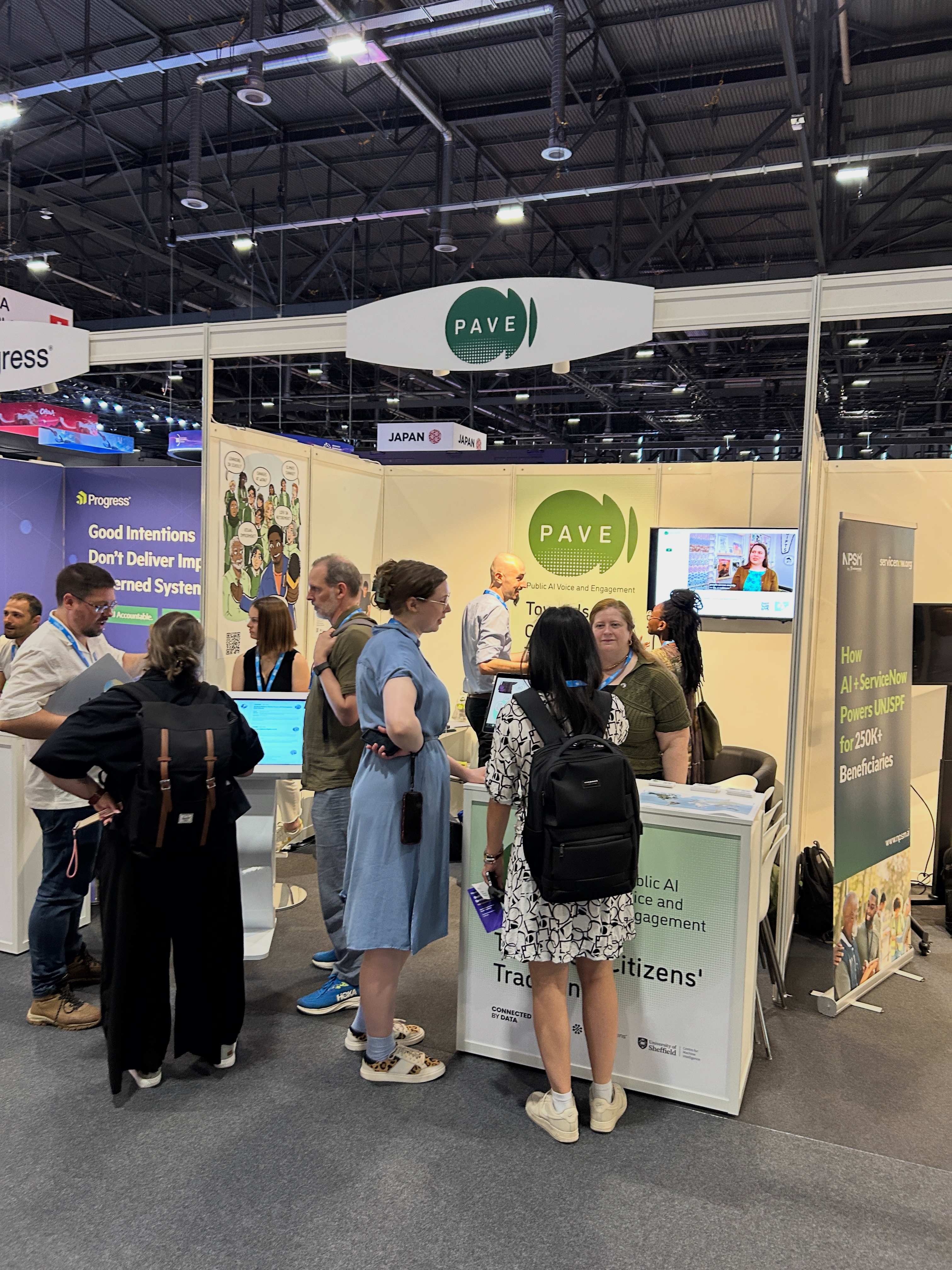 Interacting on the Booth